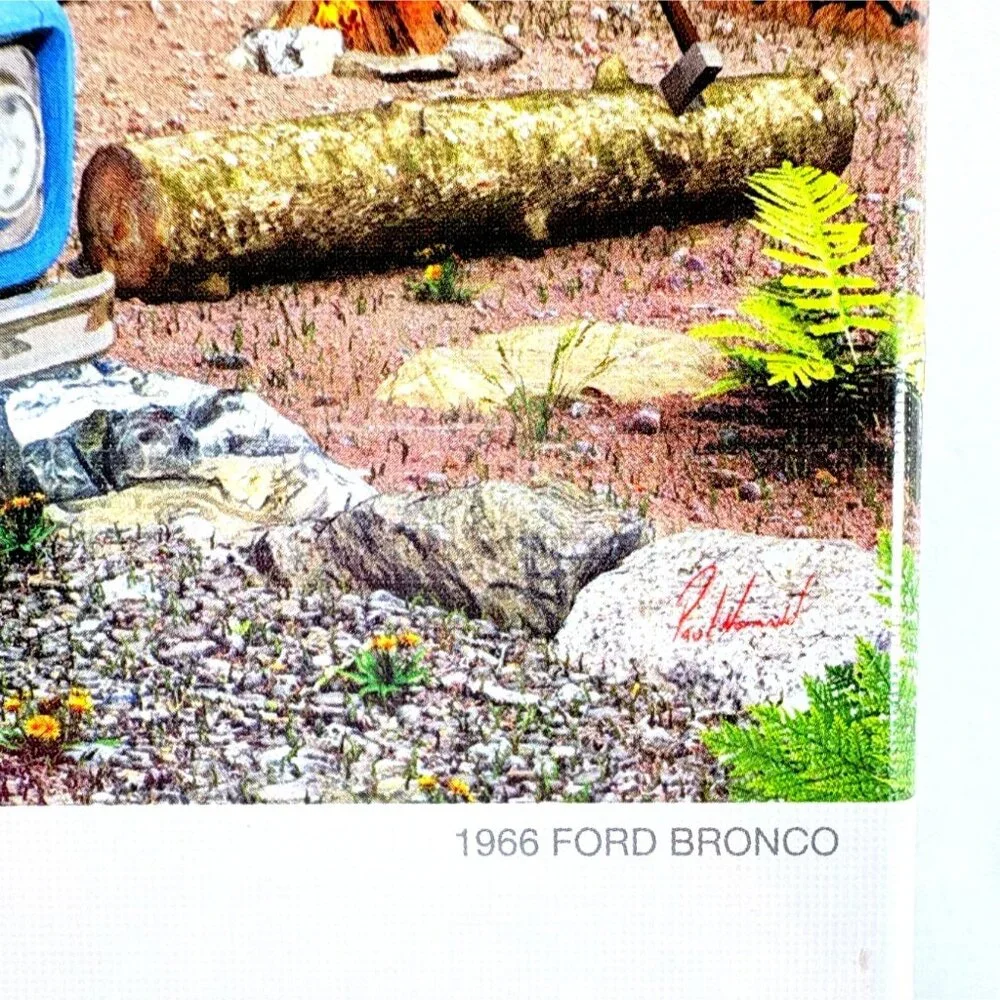 EuroGraphics Backwoods Bronco Automobile Classics 1000 Piece Jigsaw‎ Puzzle New